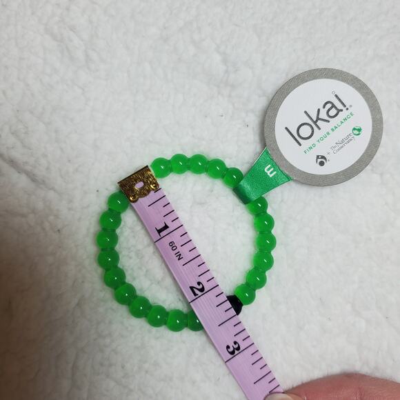 Lokai Bracelet Green The Nature Conservancy New Size Medium NWT - Picture 8 of 8